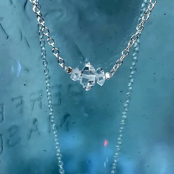 Hand Made Diamond Charm Necklace - Picture 7 of 7